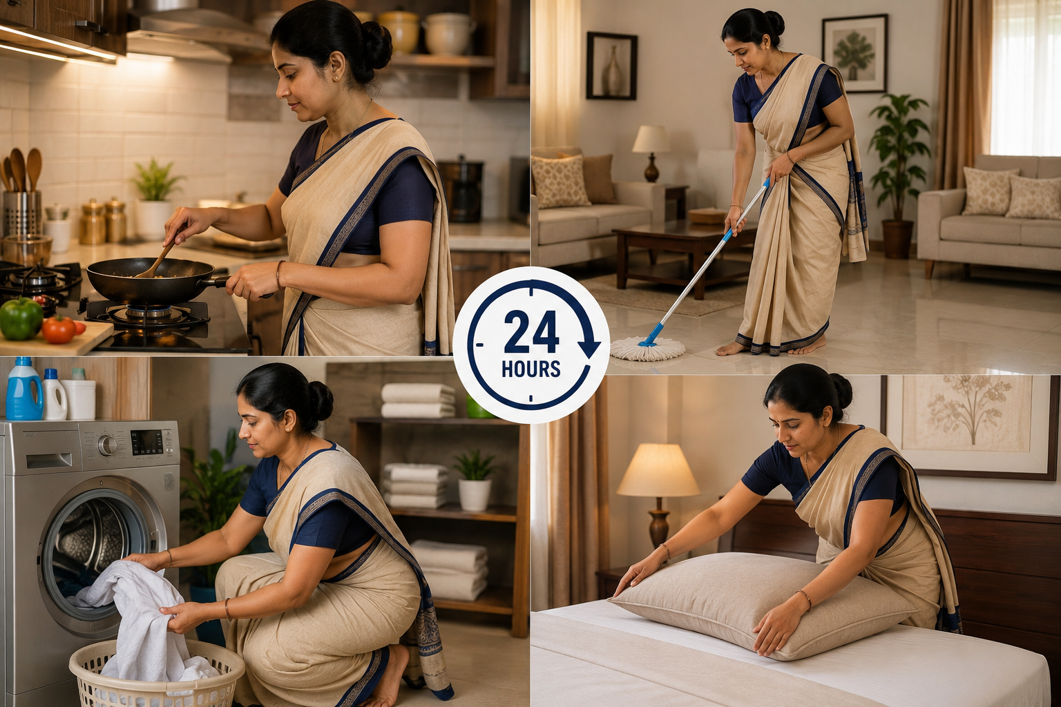 24 Hours Maid Service